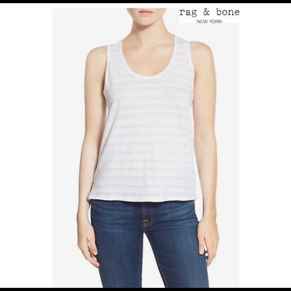 NWT Rag & Bone Camden White Tank